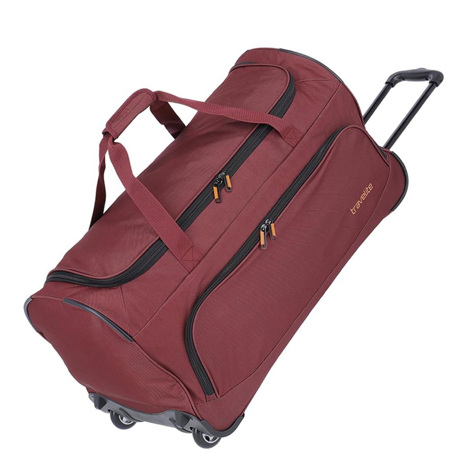Travelite Basics Fresh Trolley Travel Bag 71 dark red Trolley Reistas Rood