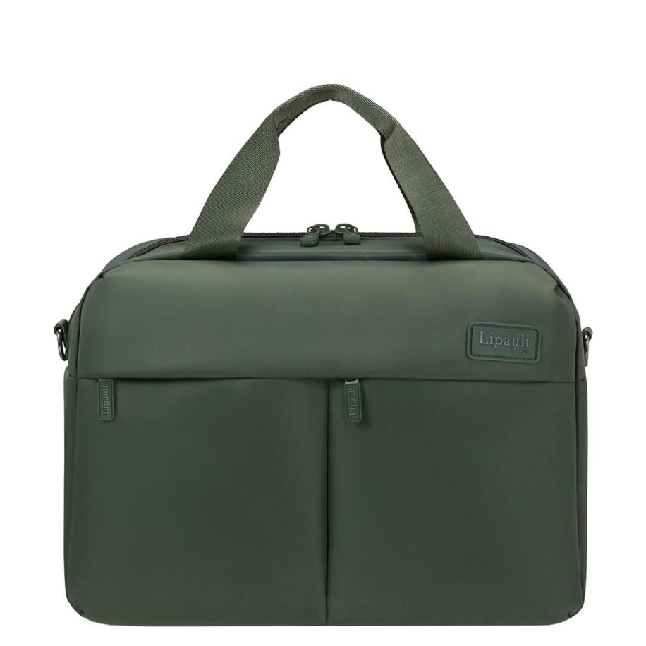Lipault City Plume Carryall khaki Groen