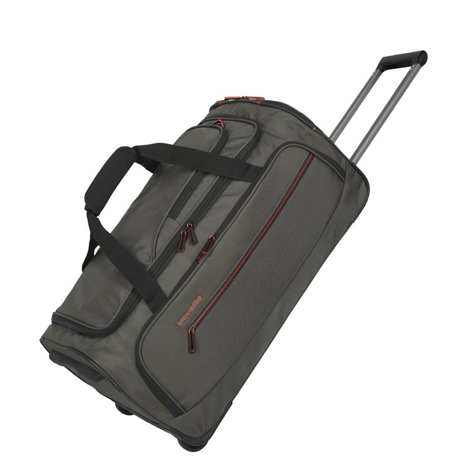 Travelite Crosslite 5.0 Wheeled Duffle M dark olive Groen