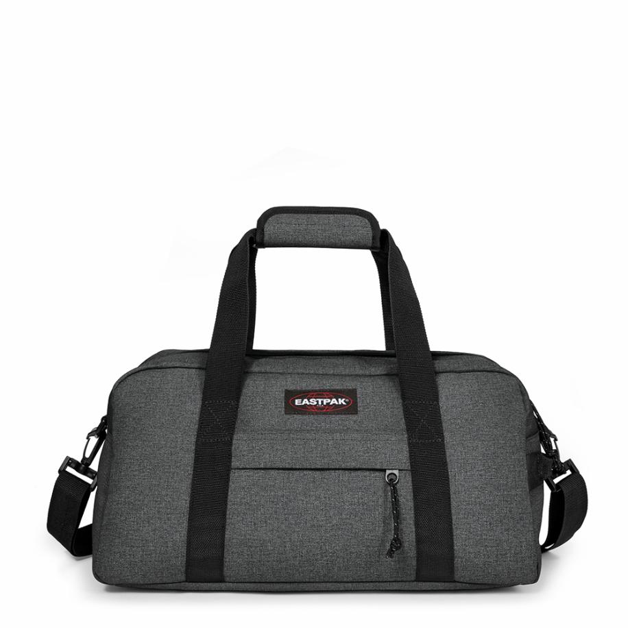 Eastpak Compact + black denim Zwart