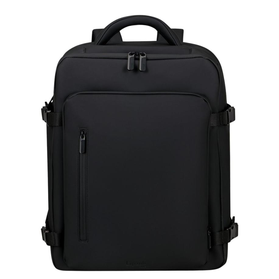 Lipault Lost In Berlin Travel Backpack 2.0 black Zwart