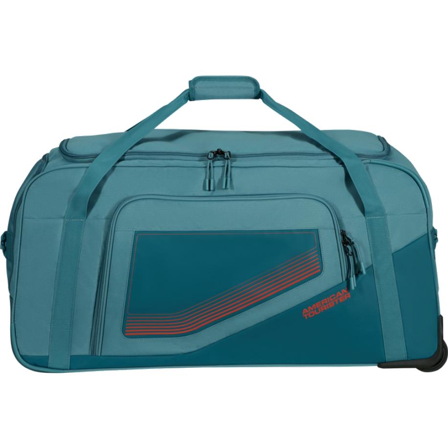 American Tourister City Racer Reistas met wielen Petrol Blauw