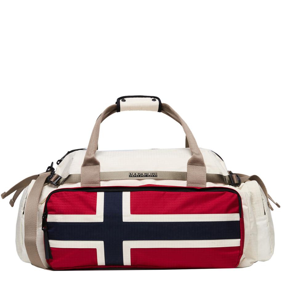 Napapijri H-Nadir Duffle L beige dimity Bruin