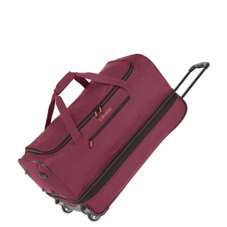 Travelite Basics Wheeled Duffle 70 Expandable dark red