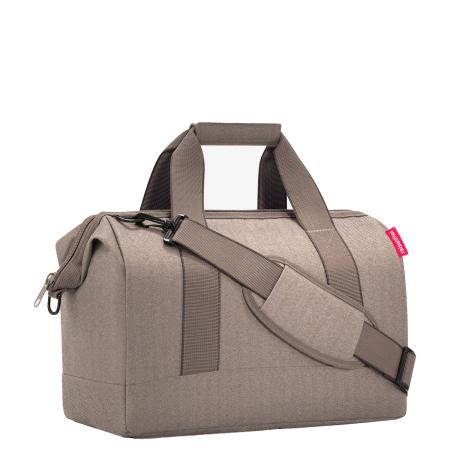 Reisenthel Travelling Allrounder M herringbone mokka
