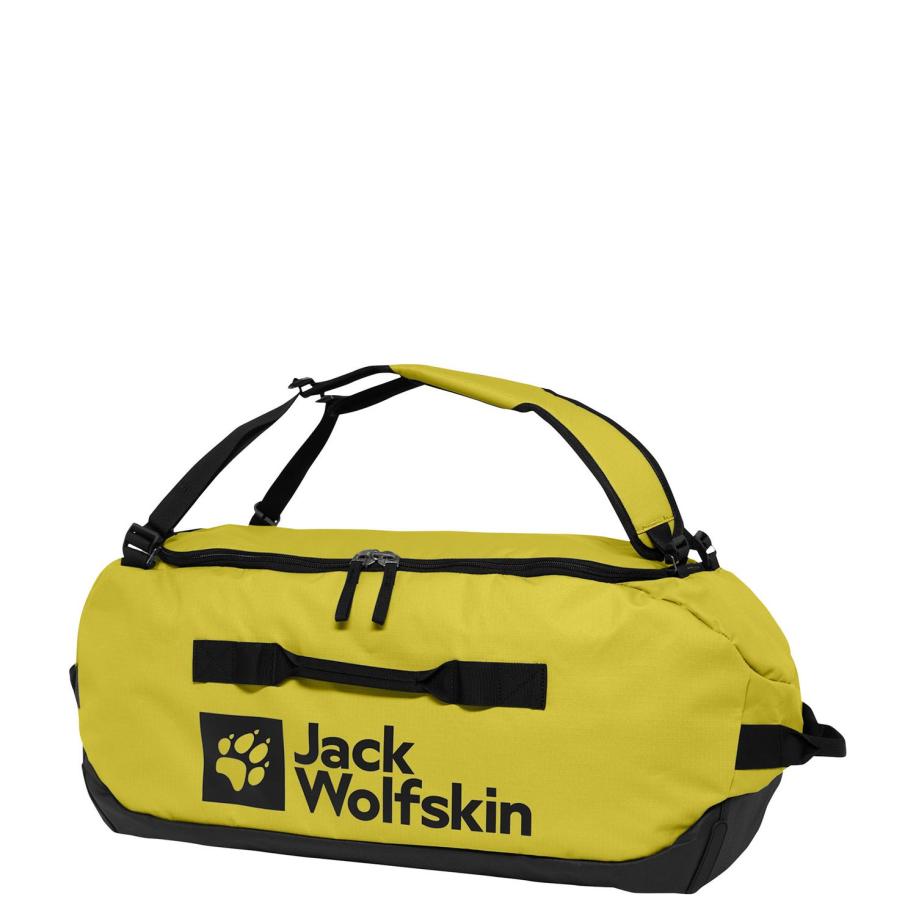 Jack Wolfskin All-In Duffle 65 chartreuse Geel