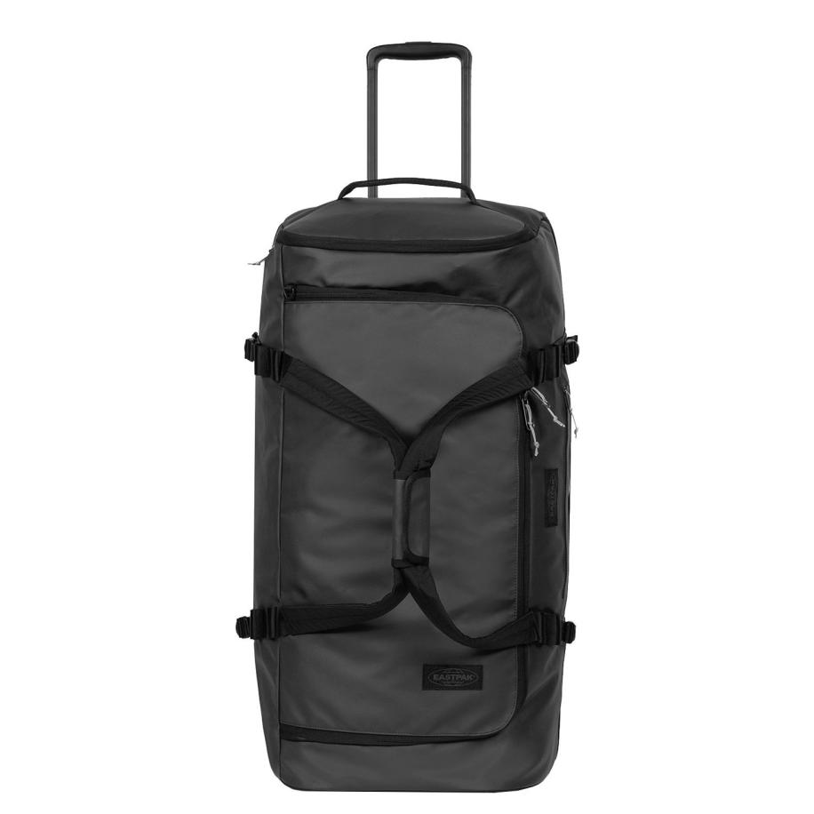 Eastpak Duffel Pack Wheel M Tarp black2 Zwart