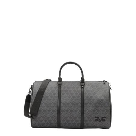 19V69 ITALIA 19V69 ITALIA Weekendtas Barnario grijs / taupe / zwart