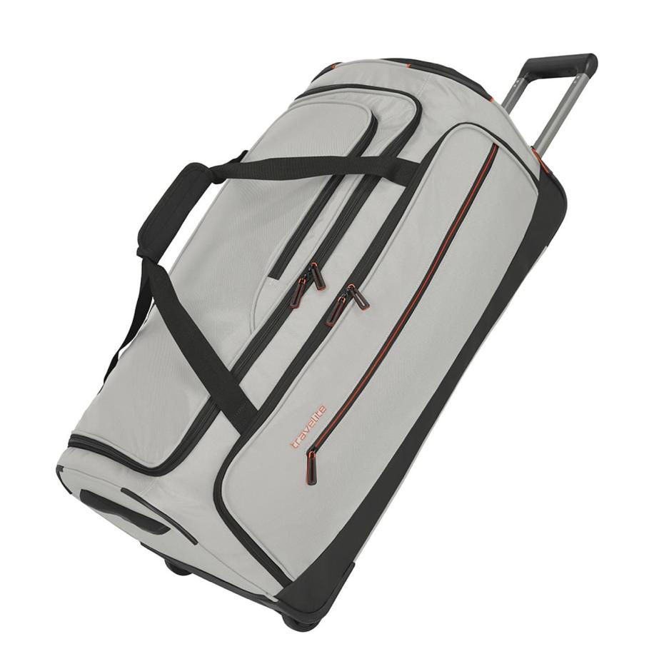 Travelite Crosslite 5.0 Wheeled Duffle L white sand Bruin