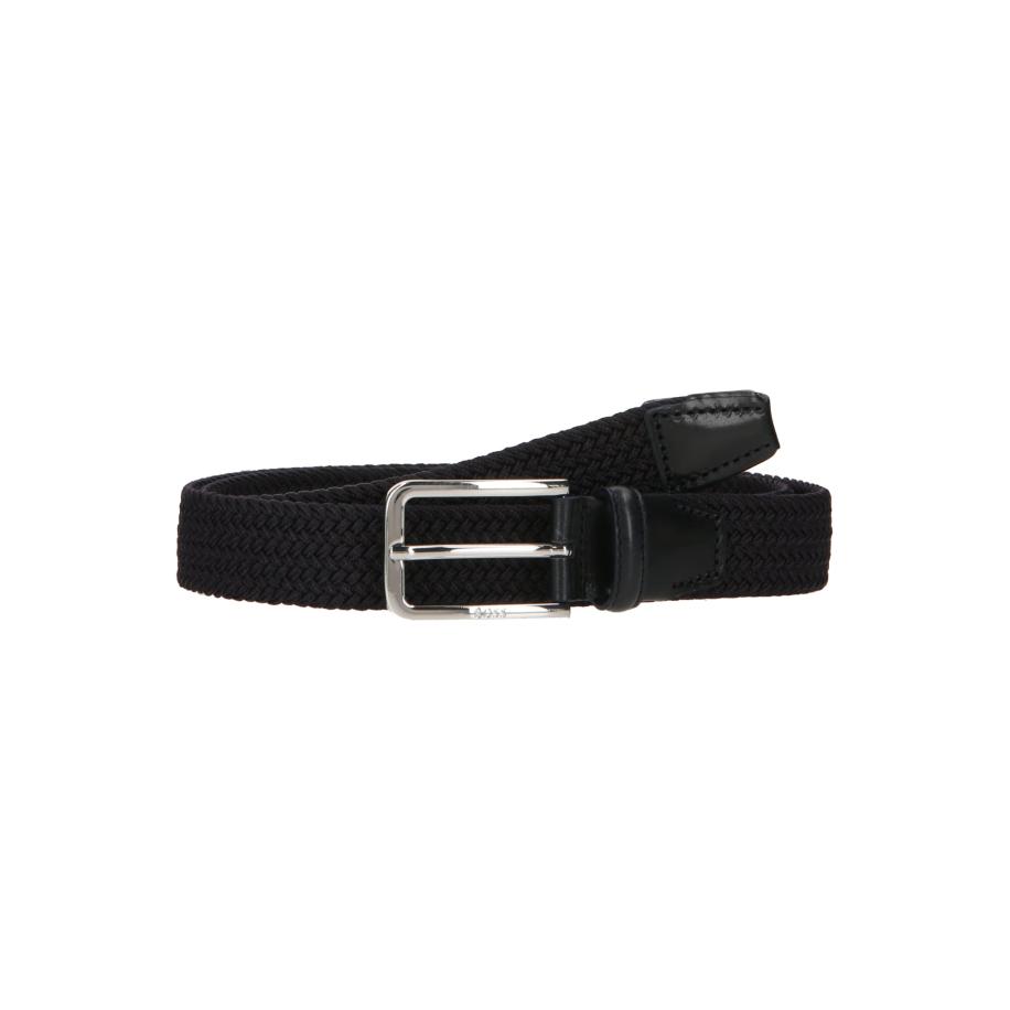 Hugo Boss BOSS Riem Clorio zwart / zilver -