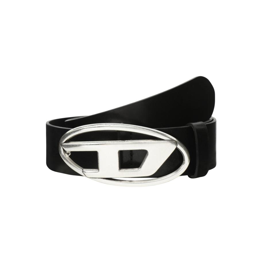 Diesel DIESEL Riem zwart / zilver -
