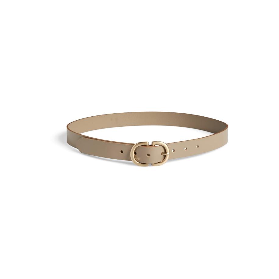 Pieces PIECES Riem PCJUVA donkerbeige -
