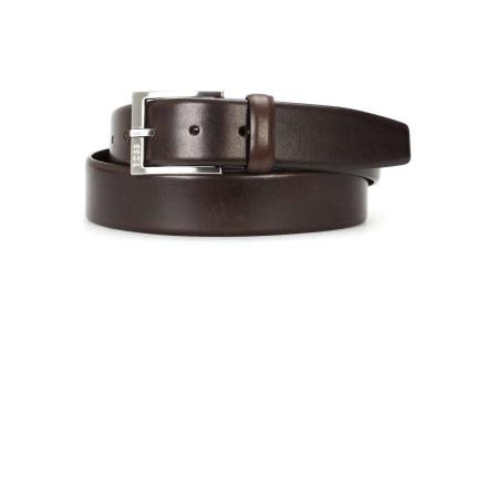 BOSS Riem donkerbruin, Effen