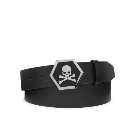 Philipp Plein Riem Skull zwart