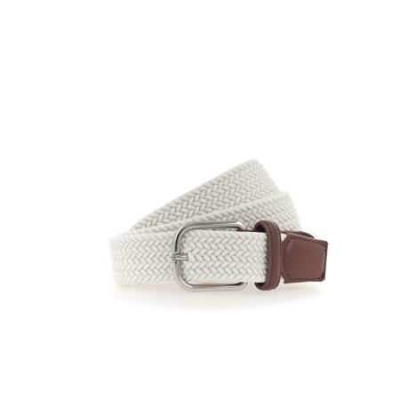 Vanzetti VANZETTI Riem bruin / zilver / wit