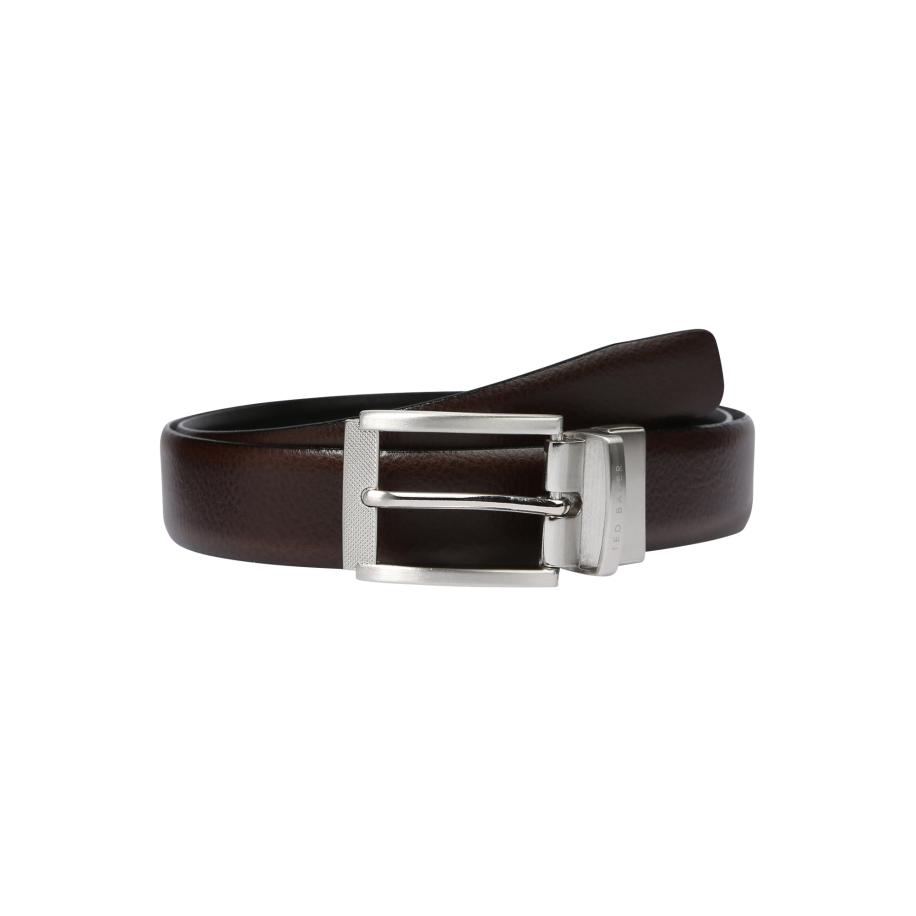 Ted Baker Ted Baker Riem donkerbruin / zilver -