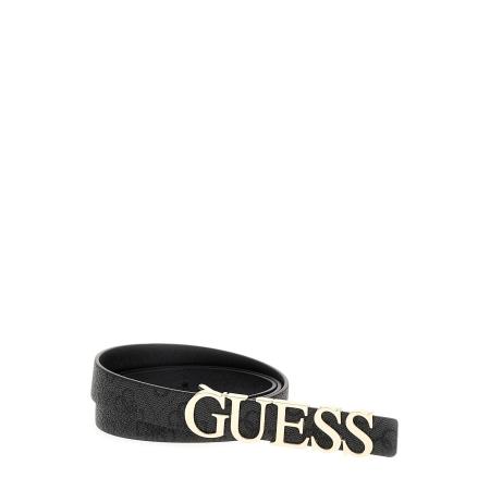 Guess GUESS Riem MERIDIAN NOT ADJ PANT BELT goud / antraciet / zwart
