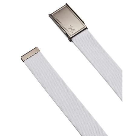 Under Armour Drive Stretch Webbing Damesriem Wit / Halo Grijs / Metalen Zilver ÉÉN MAAT