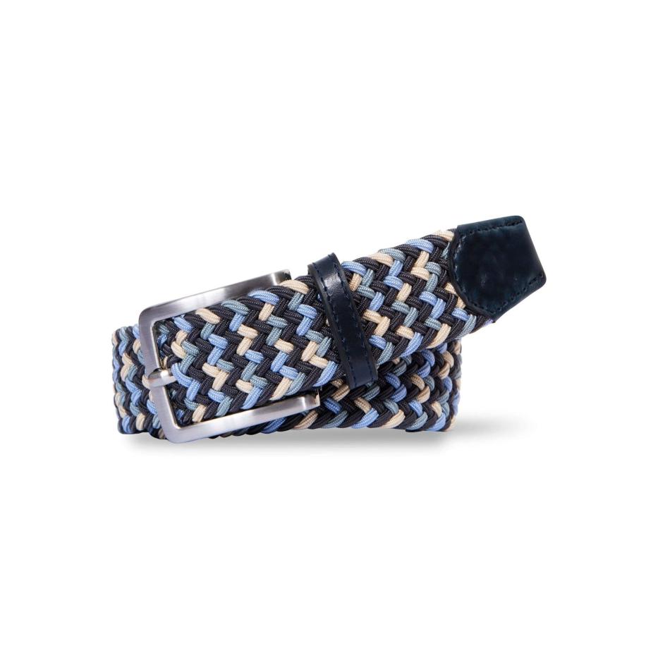 Meyer MEYER Riem lichtbeige / navy / aqua -