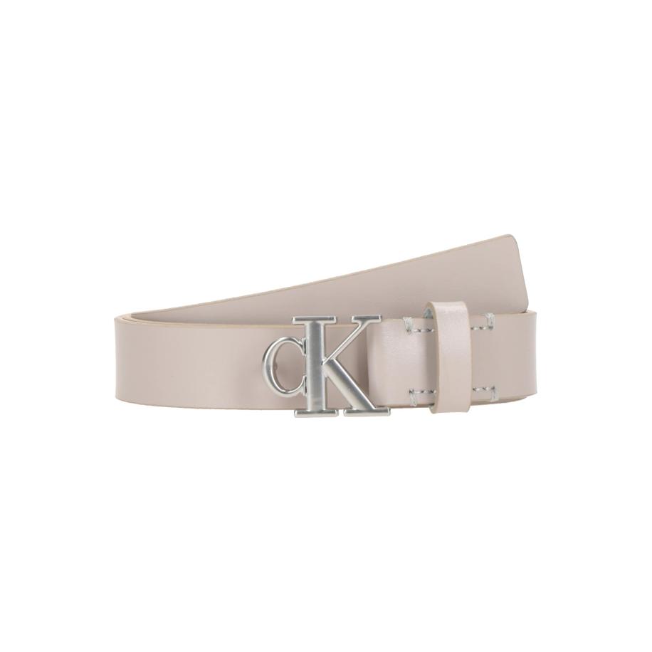 Calvin Klein Calvin Klein Jeans Riem crème / zilver -
