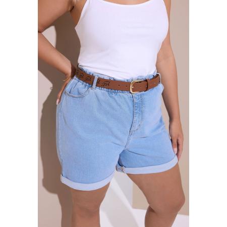 Yours Brown Cut Out Belt Size 58-60