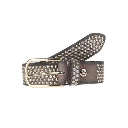 B.Belt B.BELT Riem taupe / zilvergrijs