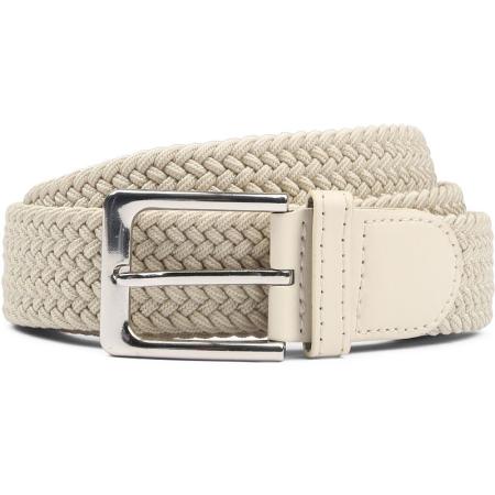 Gevlochten Riem Beige