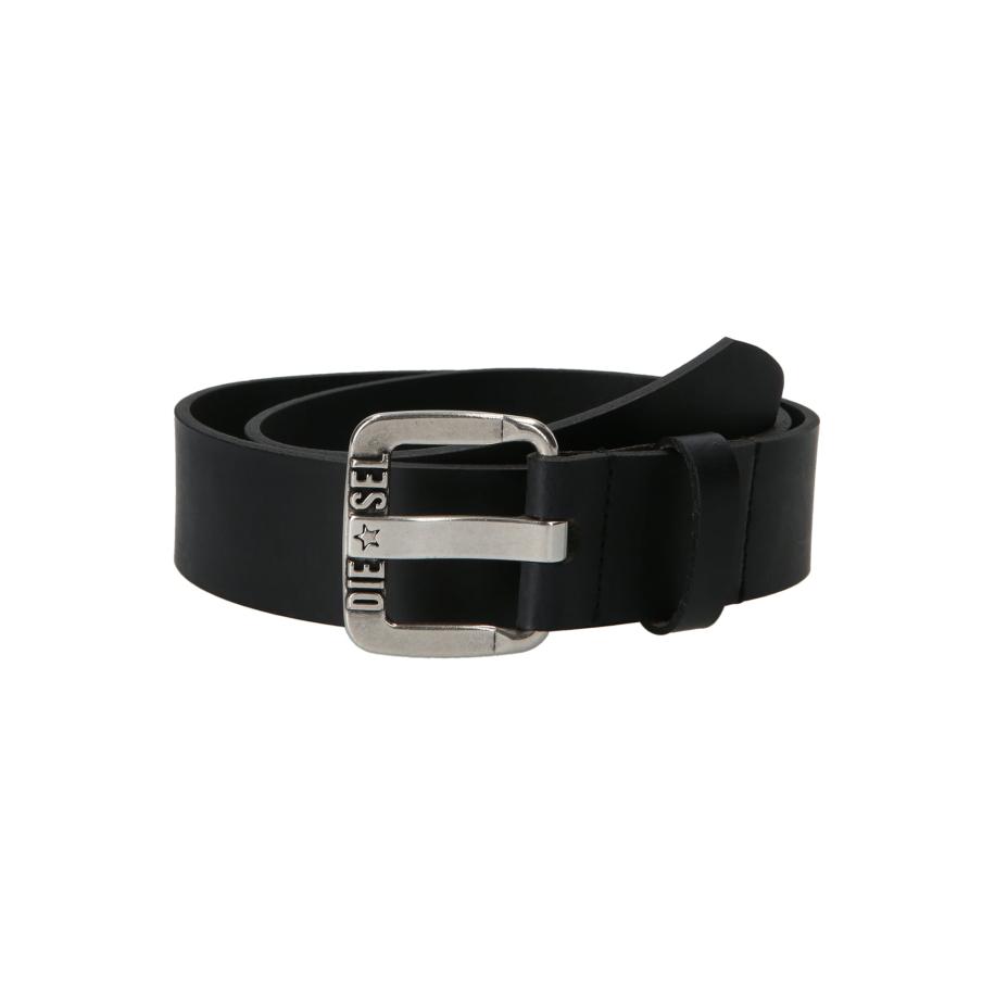 Diesel DIESEL Riem zwart / zilver -