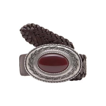 Pull&Bear Pull&Bear Riem donkerbruin