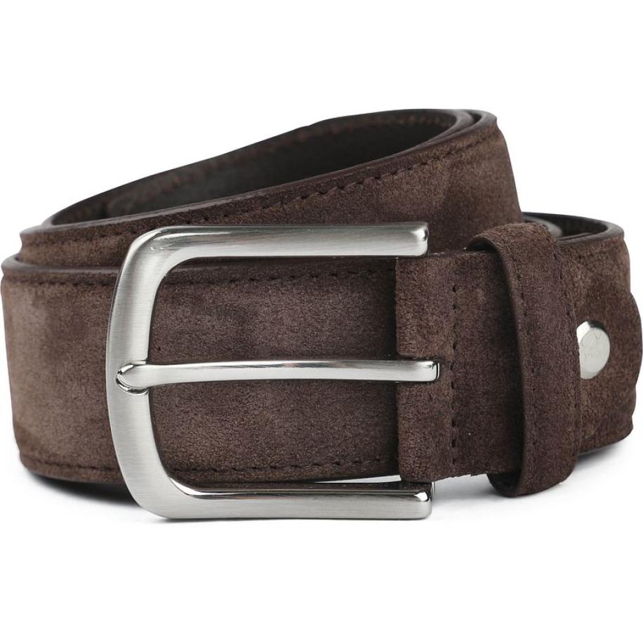 Suitable Riem Suède Leer Bruin Bruin