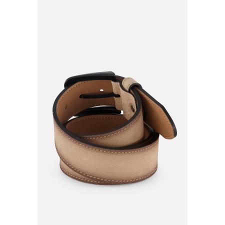 Ziengs Riem beige Leer