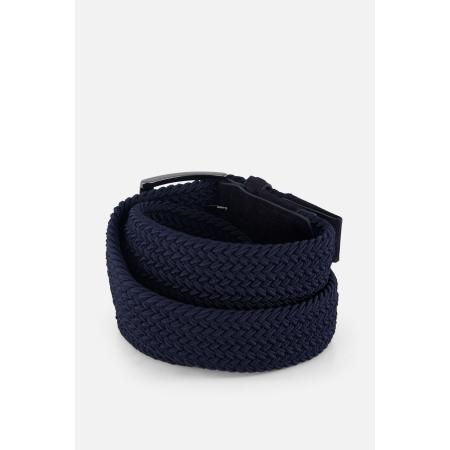 Ziengs Riem blauw Leer