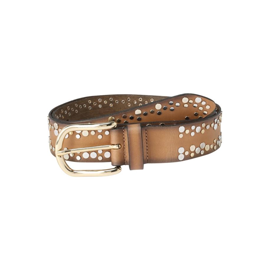 Vanzetti VANZETTI Riem camel / zilvergrijs -
