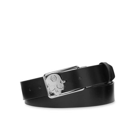 Philipp Plein Riem zilvergrijs / zwart