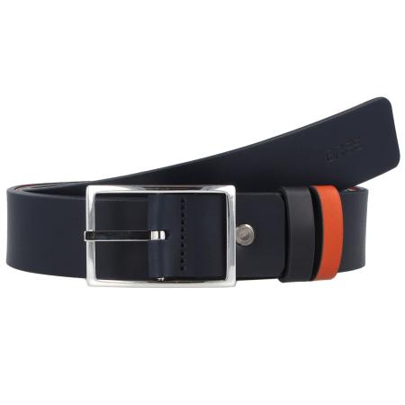 BREE Riem blauw / oranje
