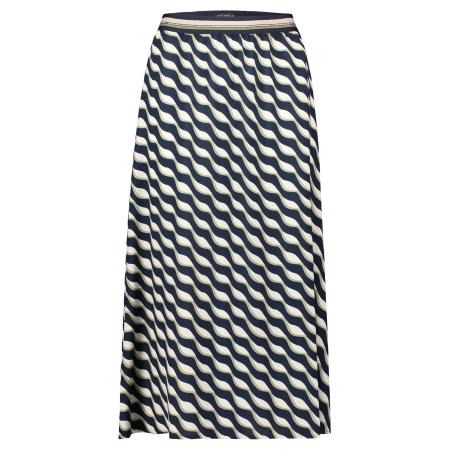 Betty Barclay Betty Barclay Rok crème / donkerblauw