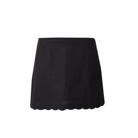 GAP GAP Rok SCALLOP zwart