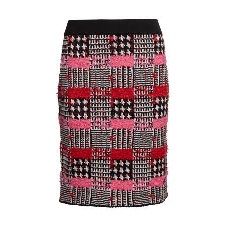 Karl Lagerfeld Karl Lagerfeld Rok pink / rood / zwart / wit