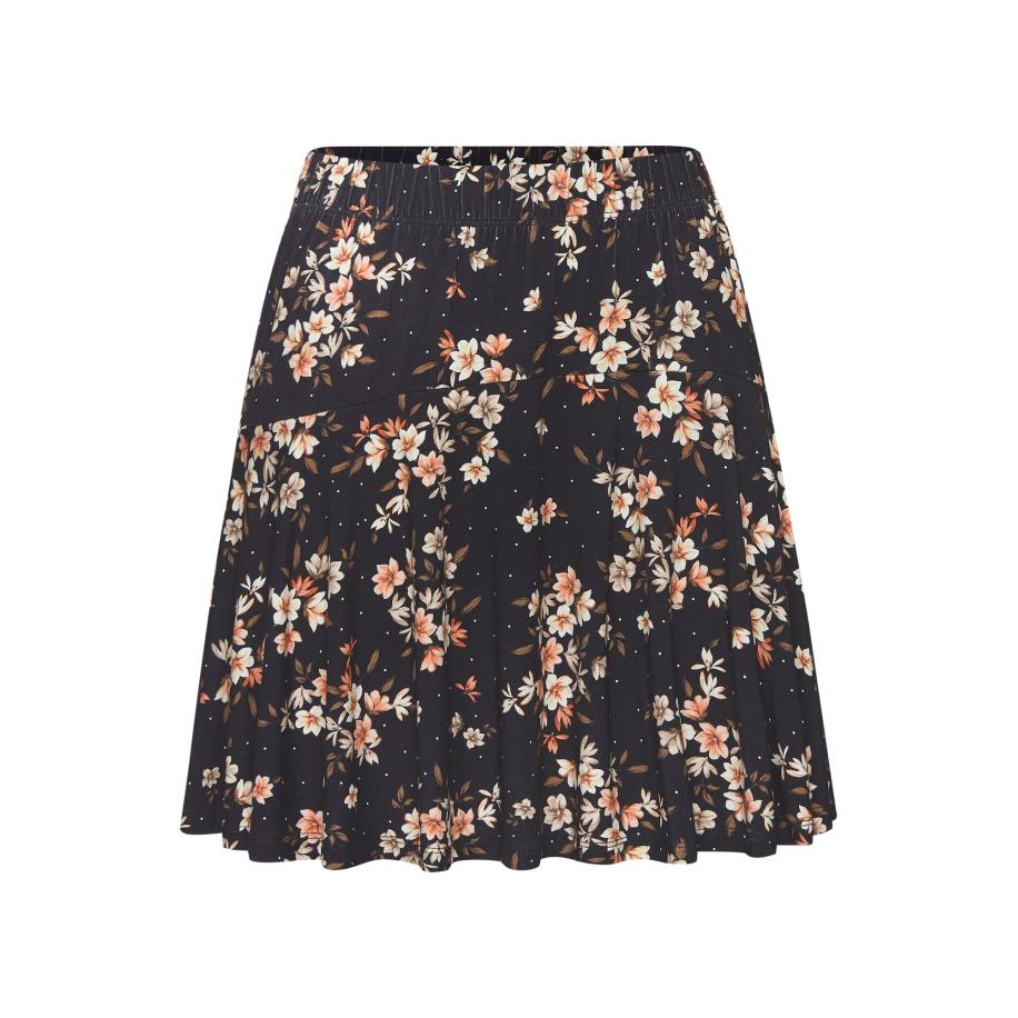 Lascana LASCANA Rok beige / oranje / zwart -