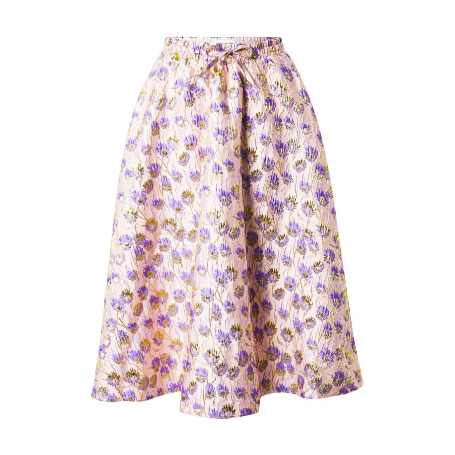 Lollys Laundry Lollys Laundry Rok Bristol goud / lichtlila / rosé -