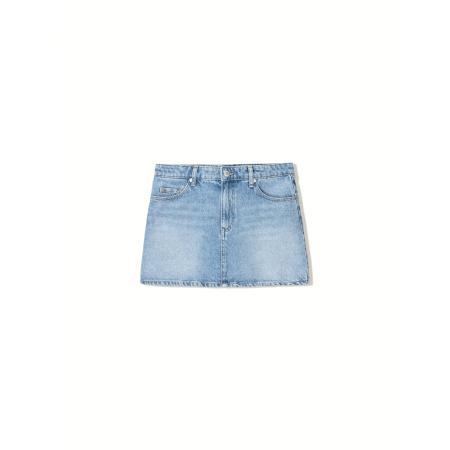Bershka Bershka Rok blauw denim