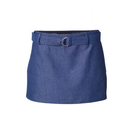 Motel Motel Rok Marine blauw denim