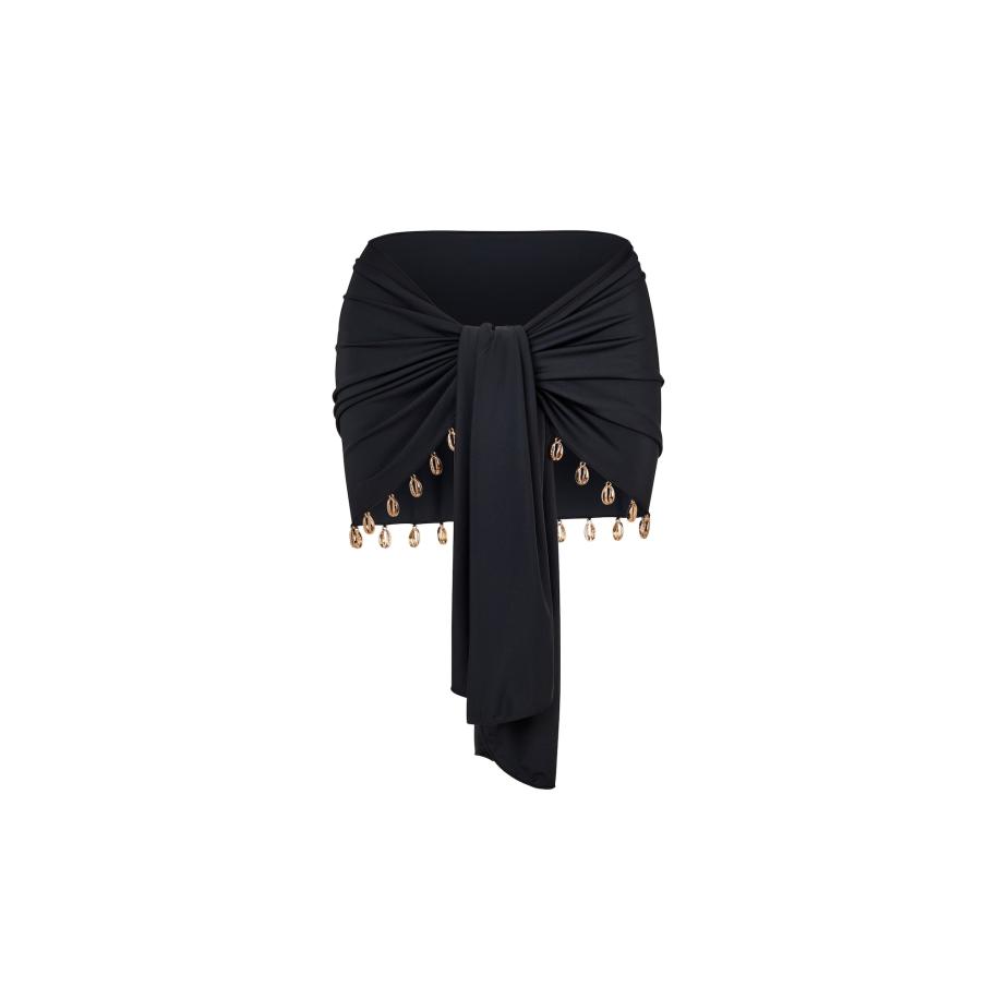 Moda Minx Moda Minx Rok goud / zwart -