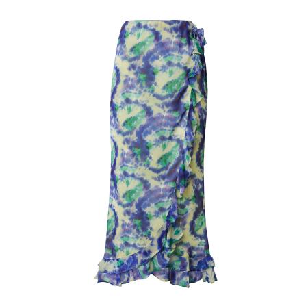 Nasty Gal Nasty Gal Rok blauw / geel / groen