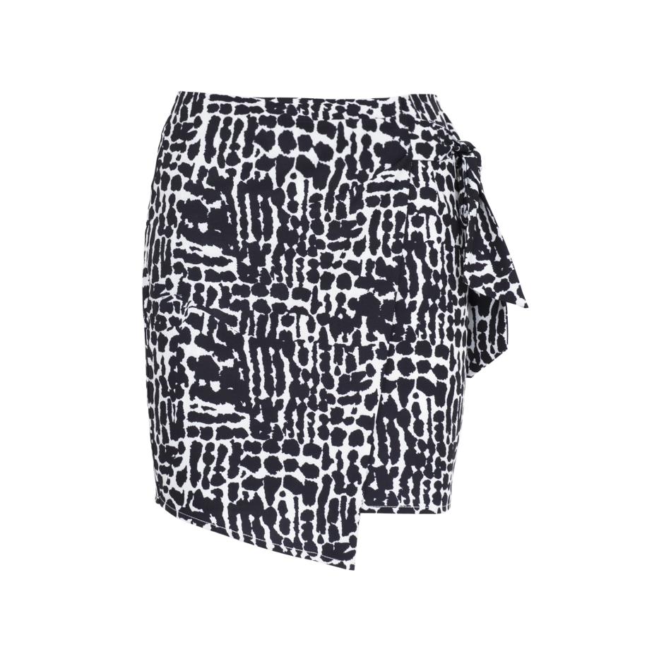 Influencer Influencer Rok zwart / wit -