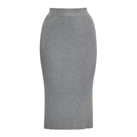 Faina faina Rok grijs gemêleerd