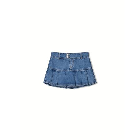 Bershka Bershka Rok blauw denim