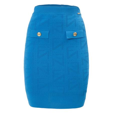 Influencer Influencer Rok blauw