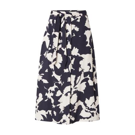 Comma COMMA Rok crème / navy
