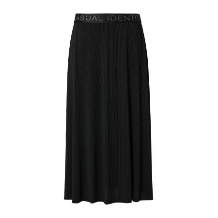 comma casual identity comma casual identity Rok zwart / zilver